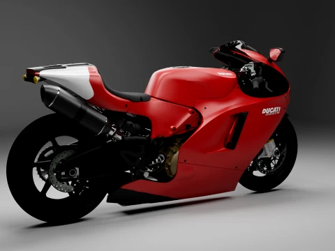 Ducati Desmosedici RR 3D Model