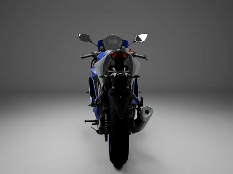 Yamaha YZF-R3 Sportbike 3D Model