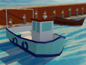 ships 3D Model