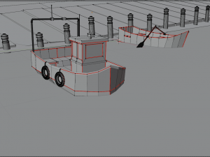 ships 3D Model