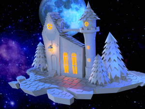 castle Model 3D