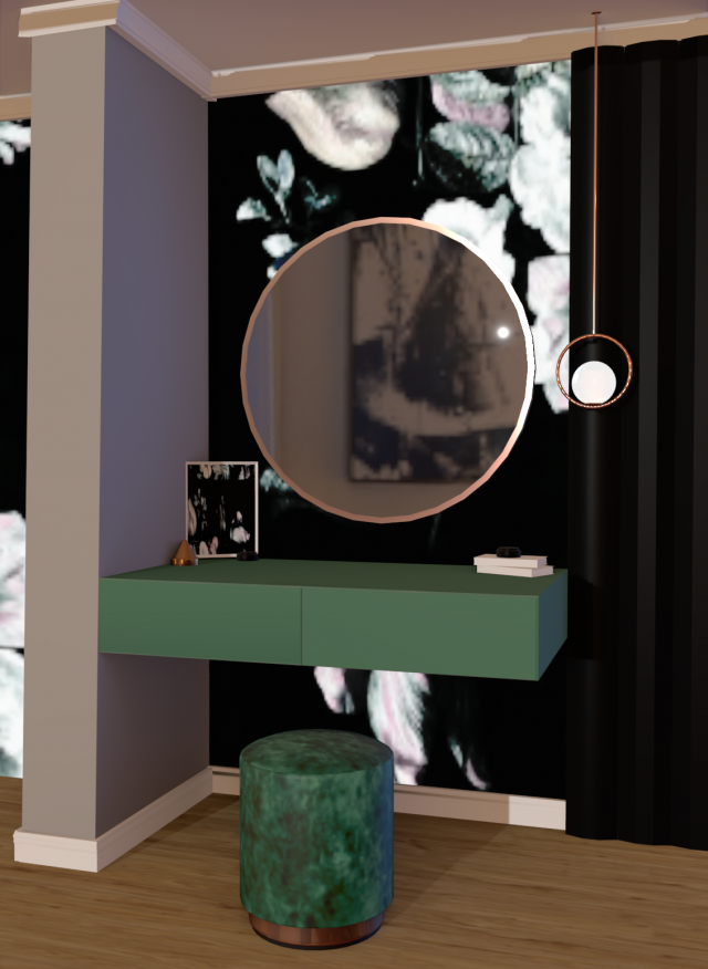 pier-glass 3D Модель .c4d .max .obj .3ds .fbx .stl .blend
