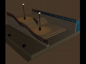 stairs Modello 3D