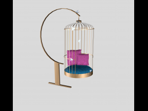 armchair Modello 3D