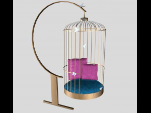 cadeir&atilde;o Modelo 3D