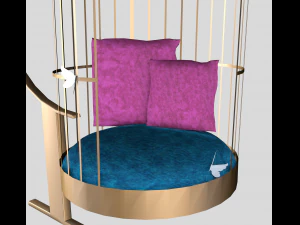 cadeir&atilde;o Modelo 3D