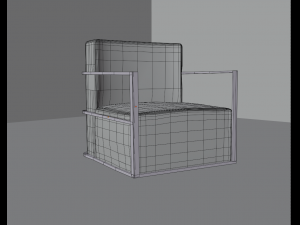 armchair Model 3D