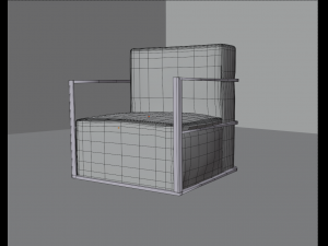 armchair Model 3D