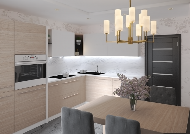kitchen2 3D Model .c4d .max .obj .3ds .fbx .stl .blend 