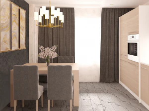 キッチン2 3Dモデル