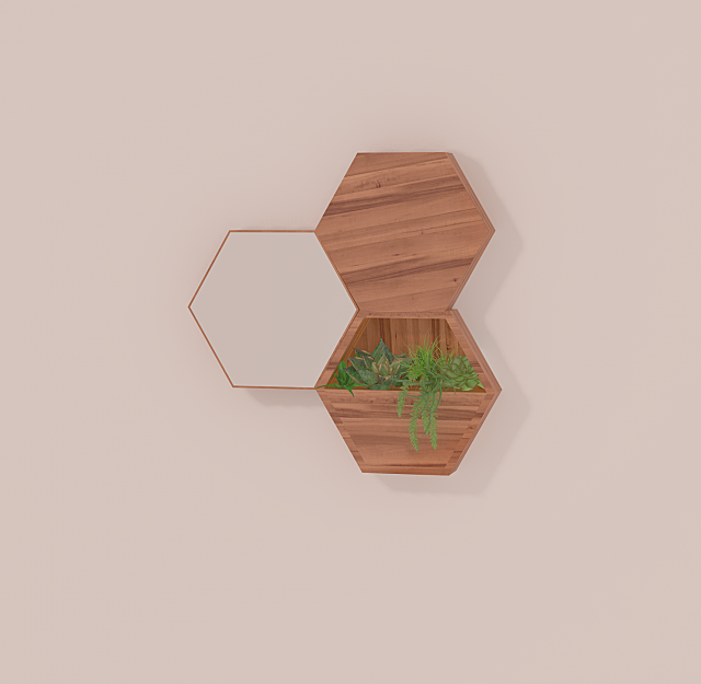 shelf by drim Model 3D .c4d .max .obj .3ds .fbx .stl .blend 