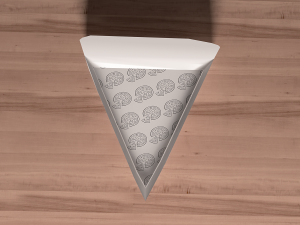 plate pizza 3D Model