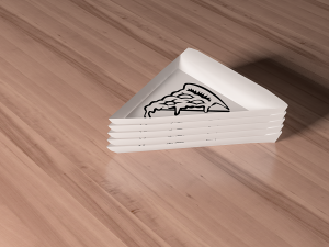 plate pizza 3D Model