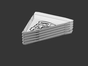 plate pizza 3D Model