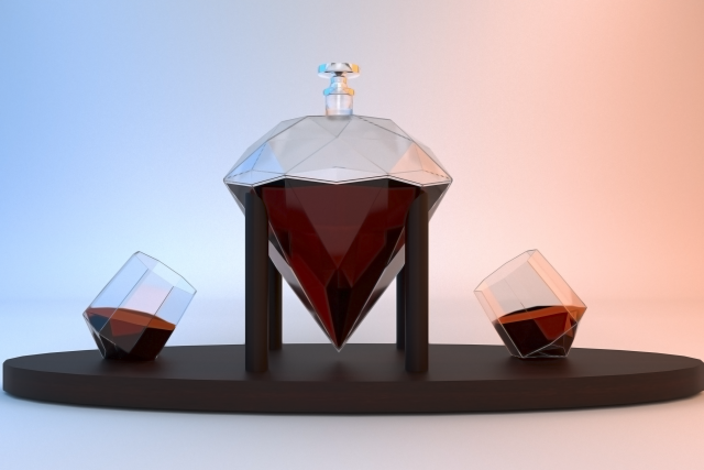 bottlediamond 3D Model .c4d .max .obj .3ds .fbx .stl .blend 