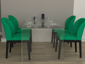 tablechair 3Dモデル