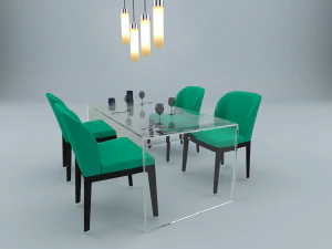 tablechair 3D Model