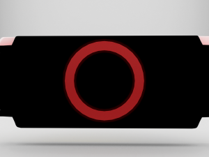 game console 3D-Modell