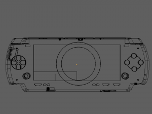 game console 3D-Modell