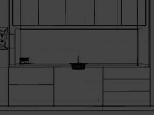 kitchend45 3D Model