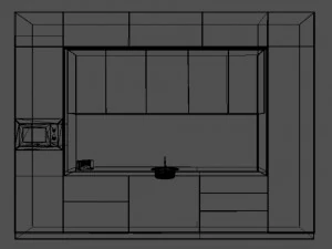 kitchend45 3D Model