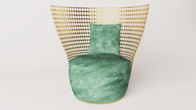 armchaird386 Modelo 3D .c4d .max .obj .3ds .fbx .stl .blend