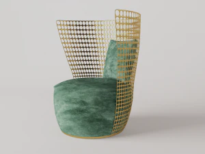 armchaird386 3D Model