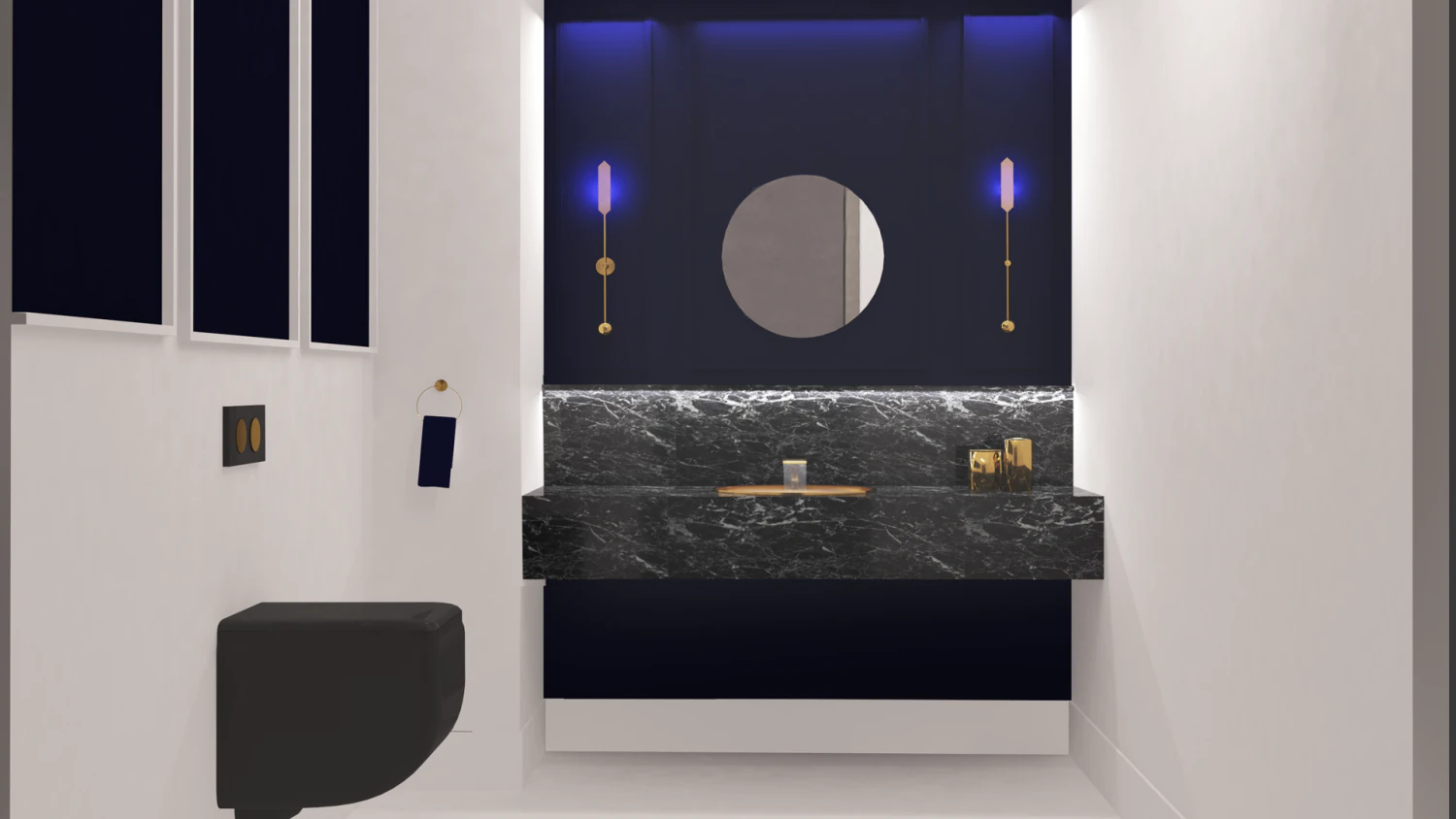 toiletroomd4 3D Model .c4d .max .obj .3ds .fbx .stl .blend 