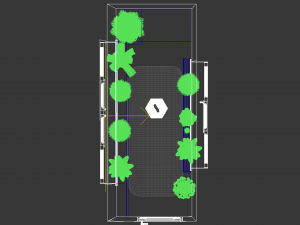 balcony Model 3D