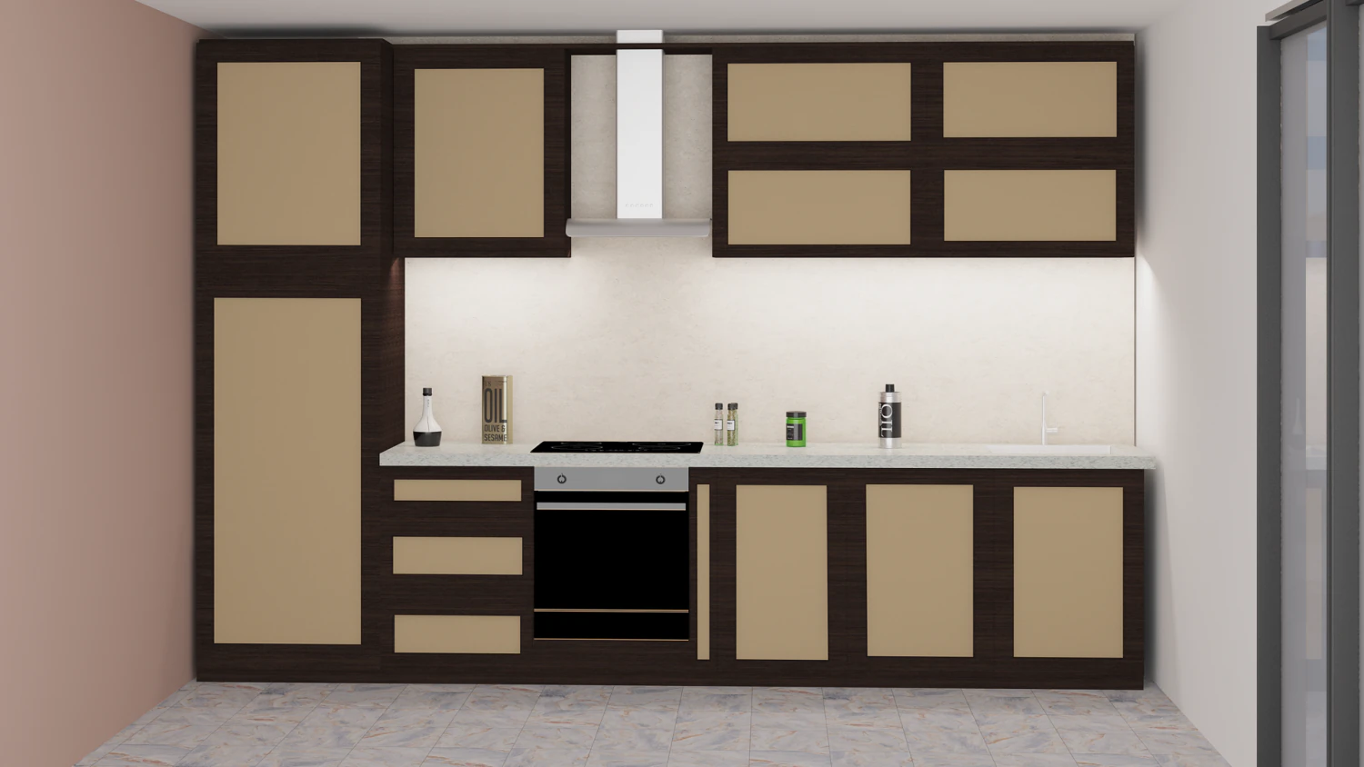 kitchen lian 3D Model .c4d .max .obj .3ds .fbx .stl .blend 