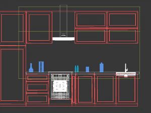 kitchen lian 3D Model