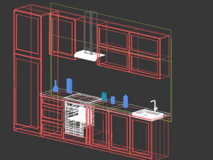 kitchen lian 3D Model