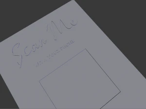 Stand Scan Me 3D Print Model