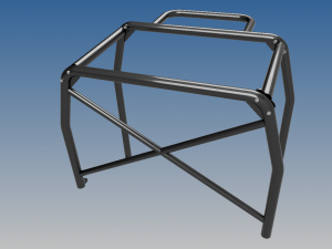 roll cage 3D 模型
