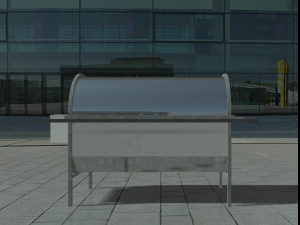 gas grill bbq - spit braai Modelo 3D