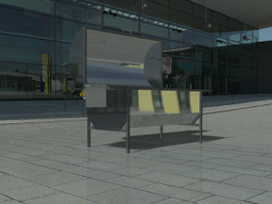 gas grill bbq - spit braai Modelo 3D