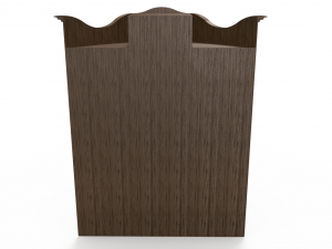 old wooden clock Model 3D