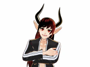 anime iblis erkek 3D Model