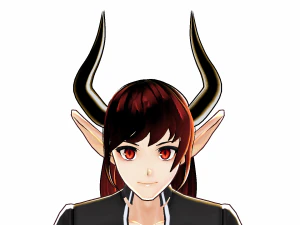anime demon male 3D Model
