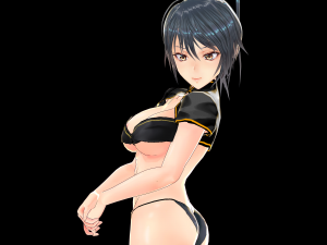Sexy Anime Girl in Underwear Modelo 3D