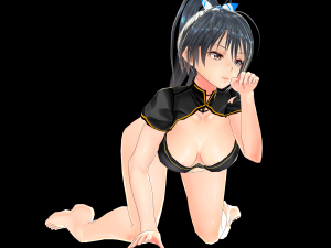 Sexy Anime Girl in Underwear Modelo 3D