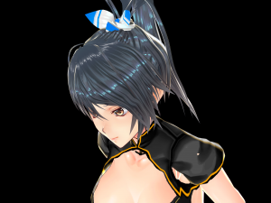 Sexy Anime Girl in Underwear Modelo 3D