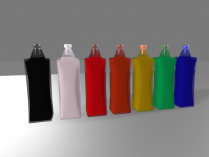 potions pack simple 3D Модель