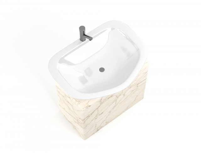 washstand 3D Model .c4d .max .obj .3ds .fbx .stl .blend 