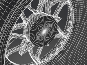 car rim sevenk nika-s 3D 模型