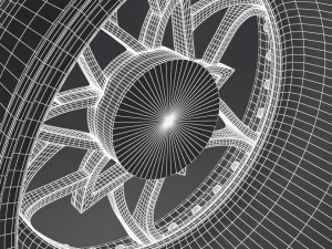 car rim sevenk nika-s 3D Model