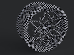 car rim sevenk nika-s 3D 模型
