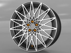 car rim mf562 Modelo 3D