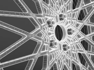 car rim mf562 3D Model