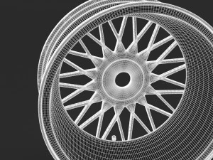 car rim mf562 3D Model